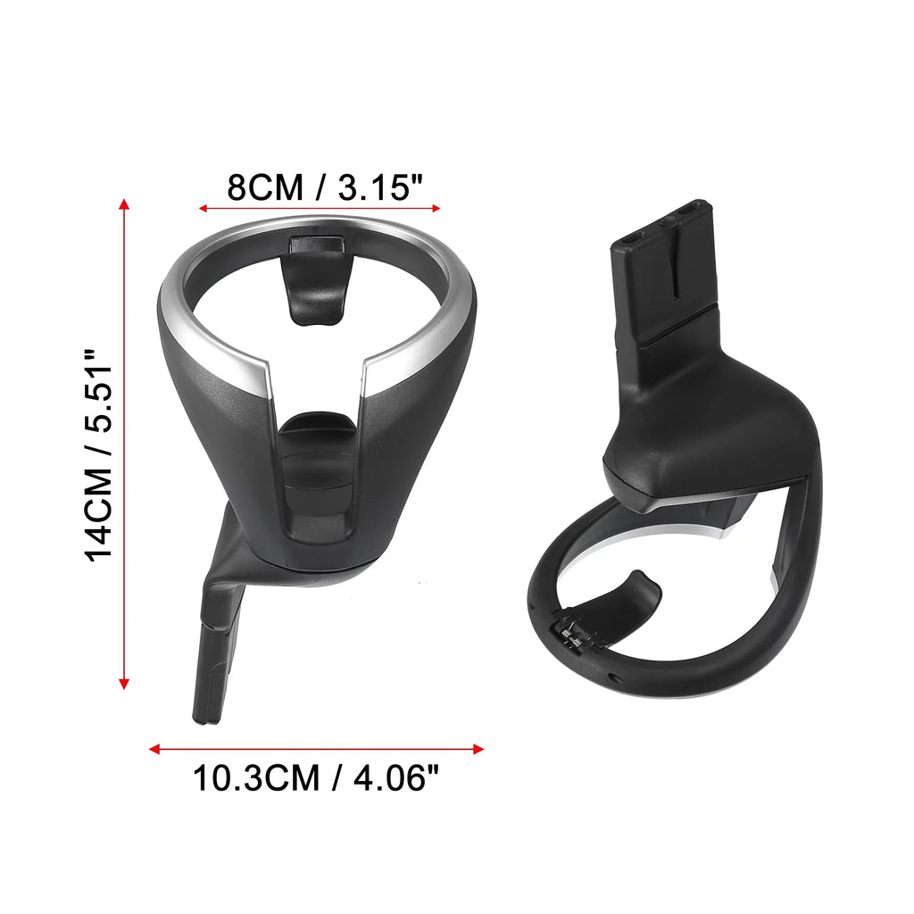 Car Cup Holder Bottle Drink Water Beverage Cupholder Front Seat Center Console Cup Holders Black for  51160443082