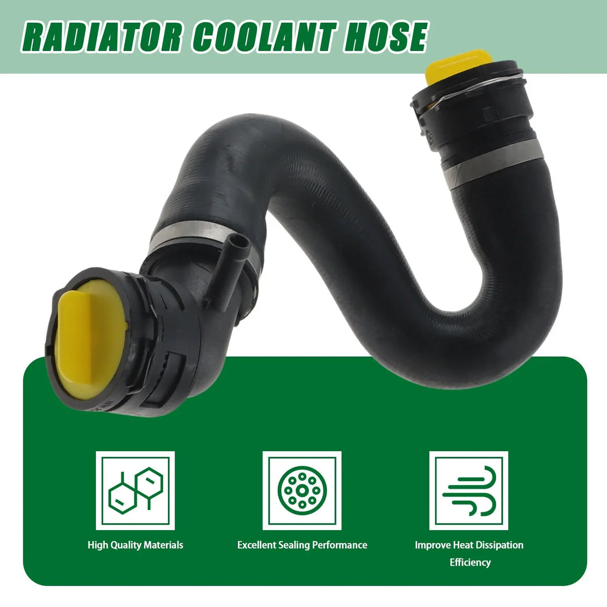 Radiator Upper Coolant Duct Tube Line for 2010-2016 Audi  7L8122101D