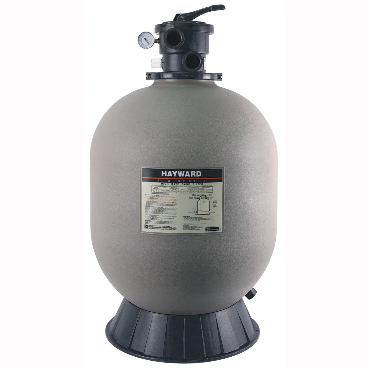 Hayward  30" Pro Series Sand Filter with 2" Top Mount Valve