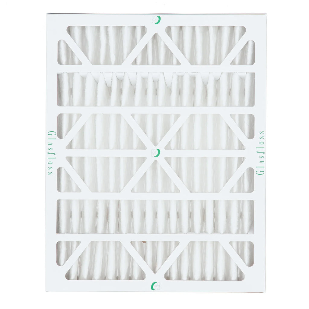 Glasfloss  16x20x4  10 Pleated  Furnace Air Filters. Box of 4. Exact Size: 15-1/2 x 19-1/2 x 3-3/4