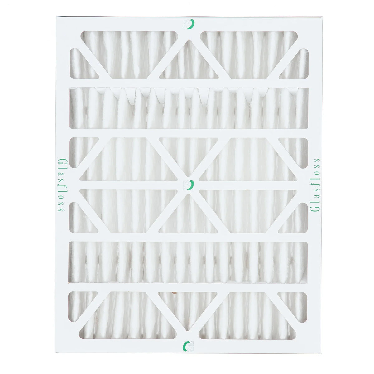 Glasfloss  16x20x4  10 Pleated  Furnace Air Filters. Box of 4. Exact Size: 15-1/2 x 19-1/2 x 3-3/4