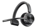 Poly Voyager 4310 - Headset with Charge Stand - Siri, Google Assistant - Mono - Wireless - Bluetooth - 298.6 ft - 20 Hz - 20 kHz - Over-the-head, On-ear - Monaural - Ear-cup - Electret Condense...