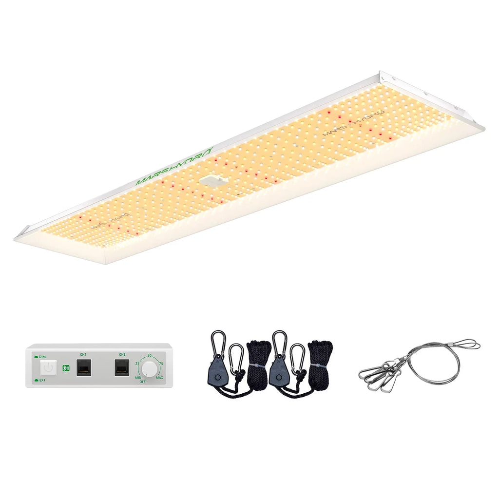 2023 Mars Hydro  2000  Grow Light Full Spectrum Sunlike Spectrum 300W Dimmable  Grow Light Max Yield 2.5g/ High