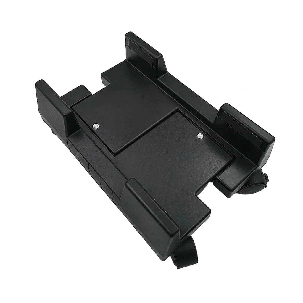 Holder Mobile Computer Stand ,Rolls for Premium Fits Most Computer Cases , Felts Pads on Clamps Black