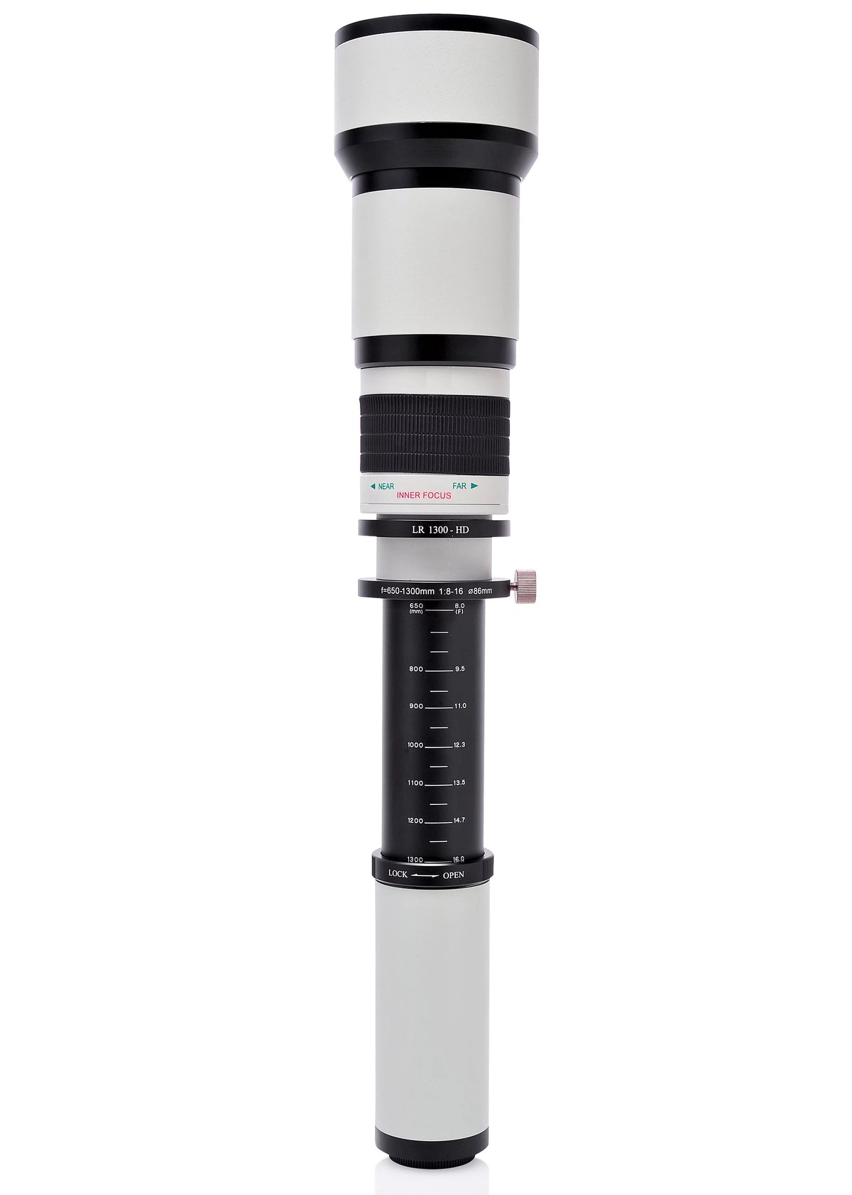 Opteka 650-1300mm High Definition Telephoto Lens for Sony Alpha -Mount a9, a7r, a7s, a7, a6500, a6300, a6000, a5100, a5000, a3000, -7, -6, -5T, -5N, 5R and 3N Digital Mirrorless Cameras