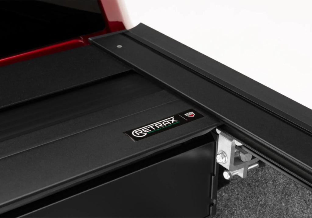 Retrax By Realtruck PowertraxONE  Retractable Truck Bed Tonneau Cover | -70841 | Compatible With Select 2007-2021 Toyota Tundra Crewmax with Deck Rail System 5' 7" Bed (66.7")