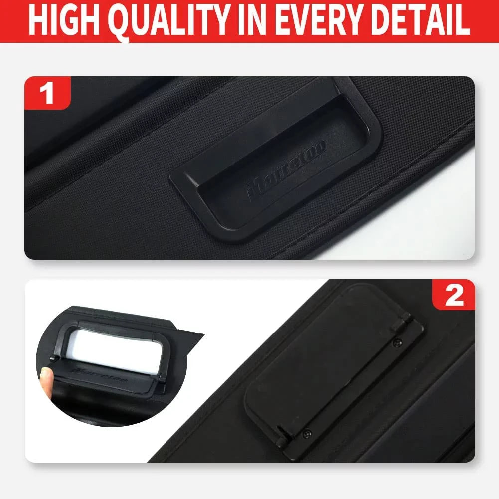 Fit 2016-2021 Hyundai Tucson Retractable Cargo Cover for 2016 2017 2018 2019 2020 2021 Hyundai Tucson  Accessory Rear Trunk Privacy Shield Shade, Black