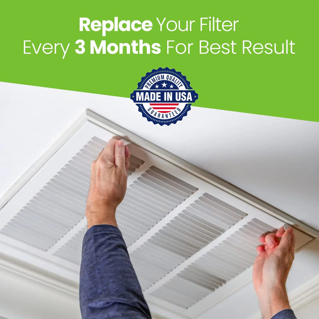 Filti 6500 Pleated Home  Furnace 20x25x1  11 Air Filter (4 Pack)