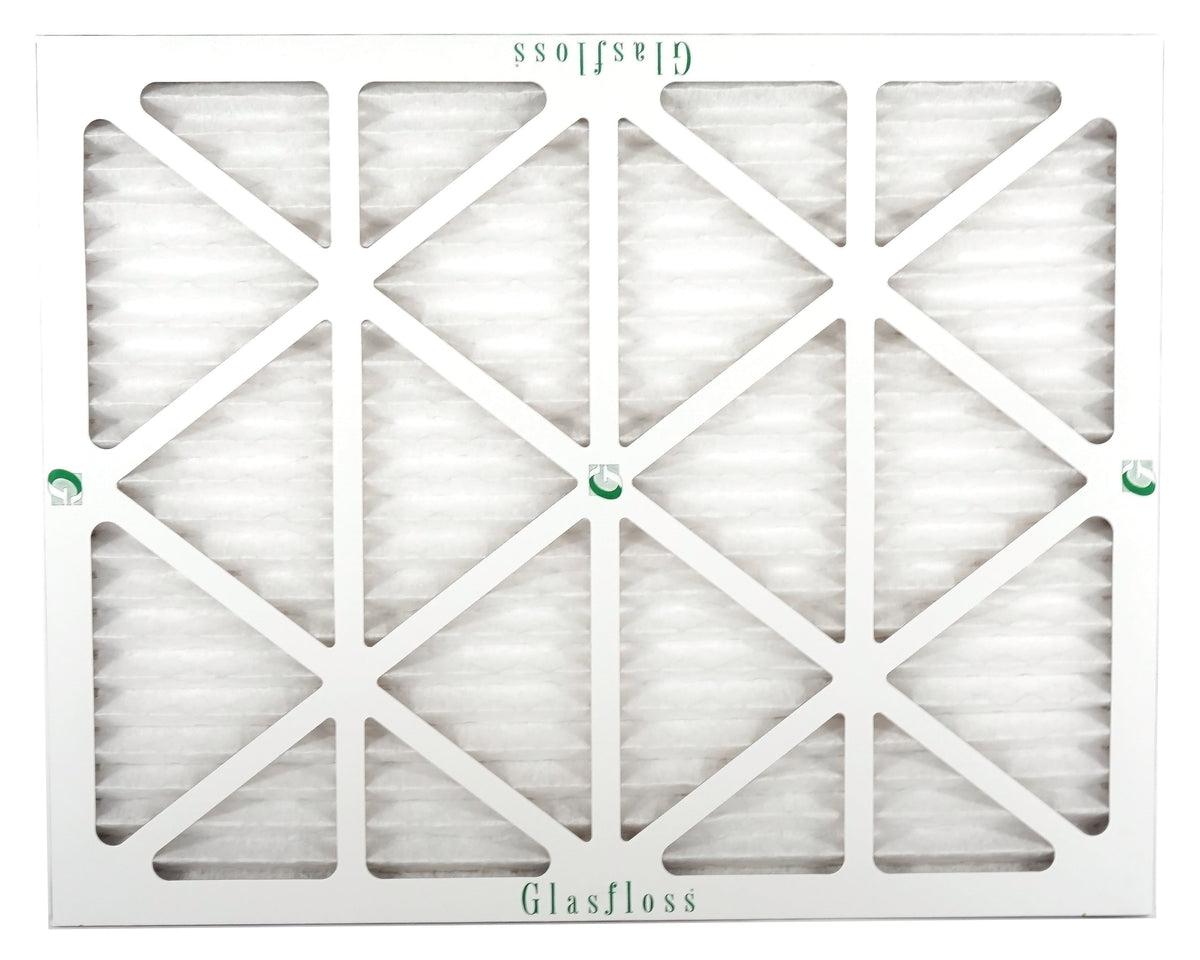 Glasfloss 22x36x1 -  10 -Qty:12 - Furnace Air Filter - Made in  (Actual Size: 21.5 x 35.5x7/8 inch)