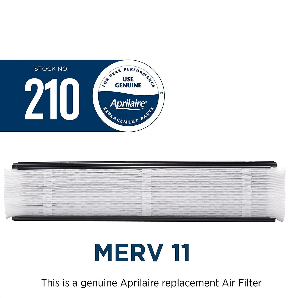 Aprilaire 210 Air Filter for Aprilaire Whole Home Air Purifiers,  11 (Pack of 8)