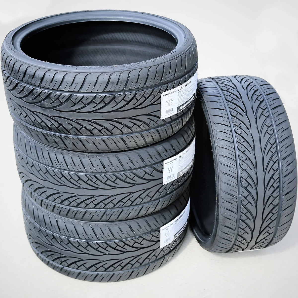 Pair of 2 () Venom Power Ragnarok Zero 255/30R20  92W  / Performance Tire Fits: 2016-23 Audi  Quattro Base