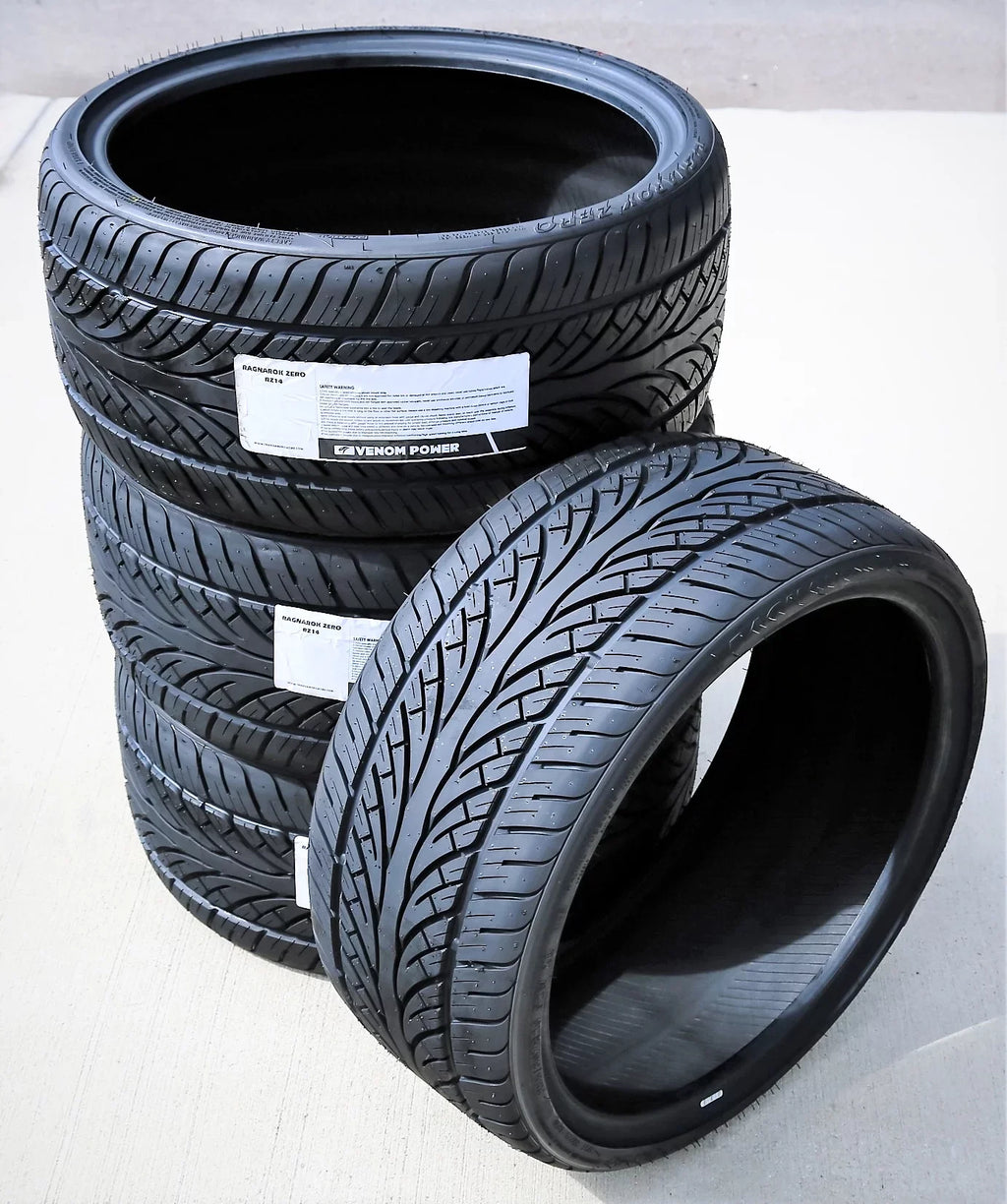 Pair of 2 () Venom Power Ragnarok Zero 255/30R20  92W  / Performance Tire Fits: 2016-23 Audi  Quattro Base