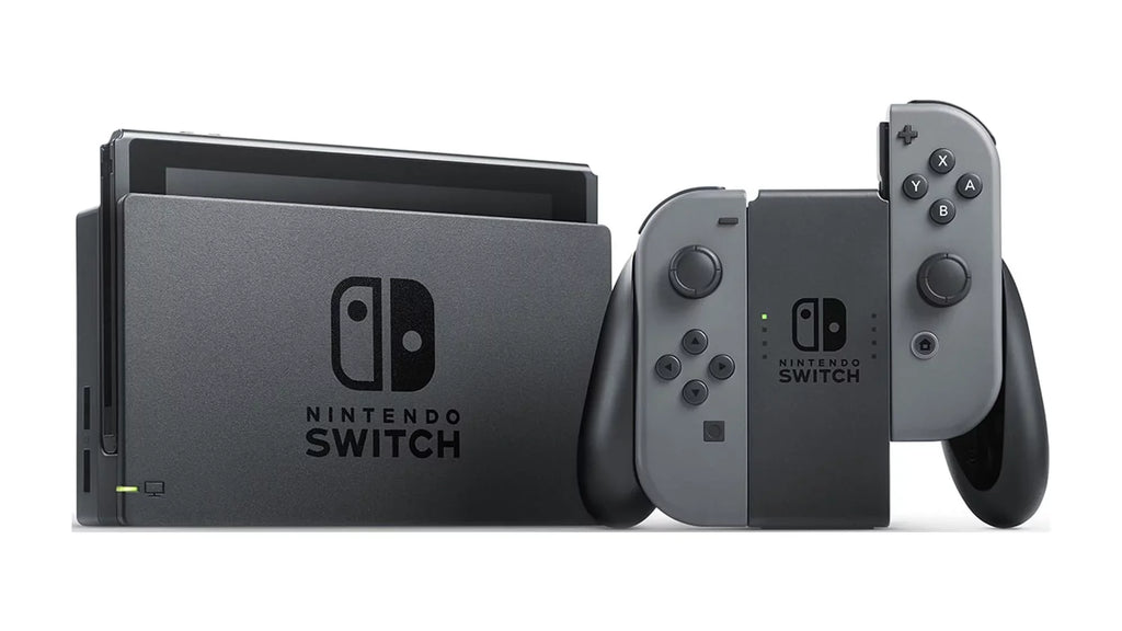 Nintendo Switch Gaming Console with Gray Joy-Con