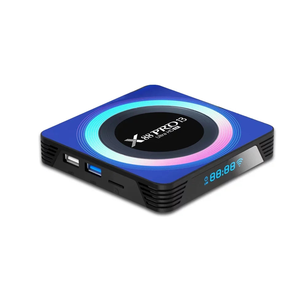 Android 13.0  Box 4GB  32GB  Quad-Core WiFi6 Dual Band 2.4G/5.8G Ethernet 1000M .0 8K + Ultra  .0