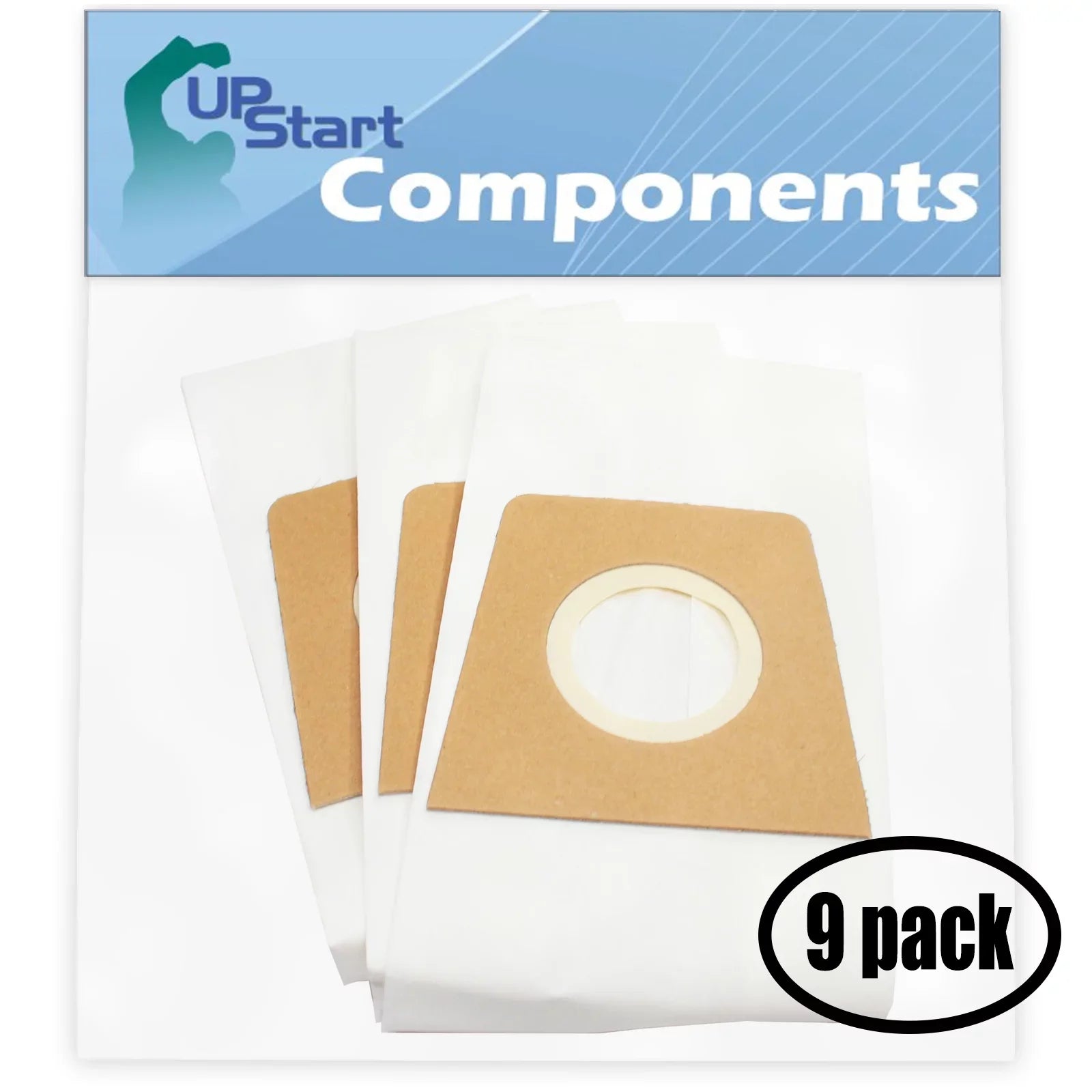 27 Replacement for Dirt Devil Featherlite Bagged Upright (Black)  Vacuum Bags - Compatible with Dirt Devil 3920047001, 3920048001, Type  Vacuum Bags (9 Pack - 3 Vacuum Bags per Pack)