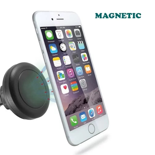 Magnetic Car Mount for Jitterbug Smart3 Phone - Holder Dash Windshield Rotating Strong Grip  Compatible With Lively Jitterbug Smart 3 Model