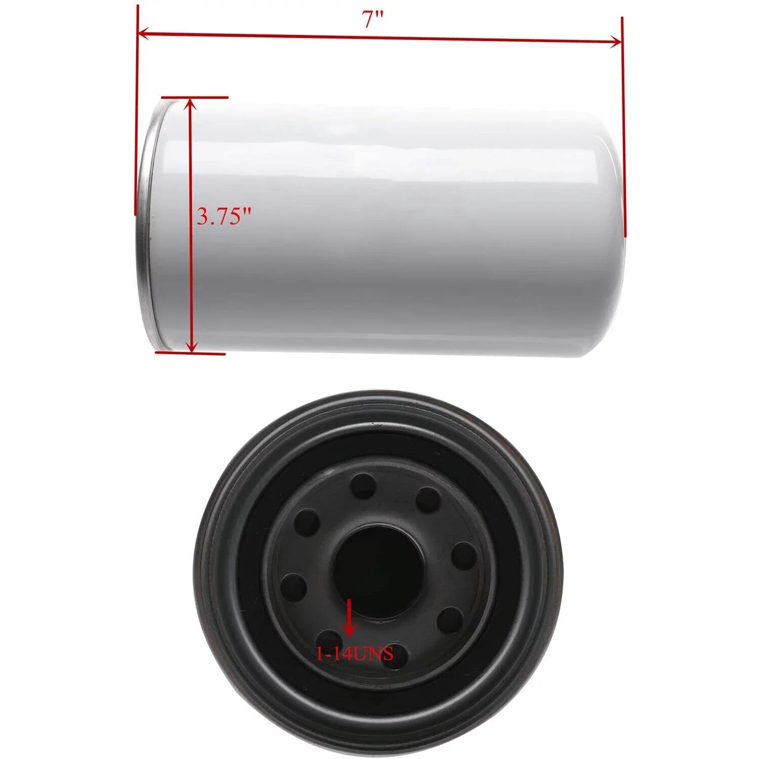 Wauebuly For Duramax 6.6L 2001-2016 Chevy Silverado/ Sierra 2500HD 3500HD Spin-on Fuel Filter  Replaces 1R-0750