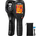 Thermal Imaging Camera, 240x180  Resolution (43200 Pixels), 20Hz Refresh Rate Infrared Camera with -4℉~662℉ Temperature Range, 16G Built-in  Card, and Rechargeable Li-ion Battery