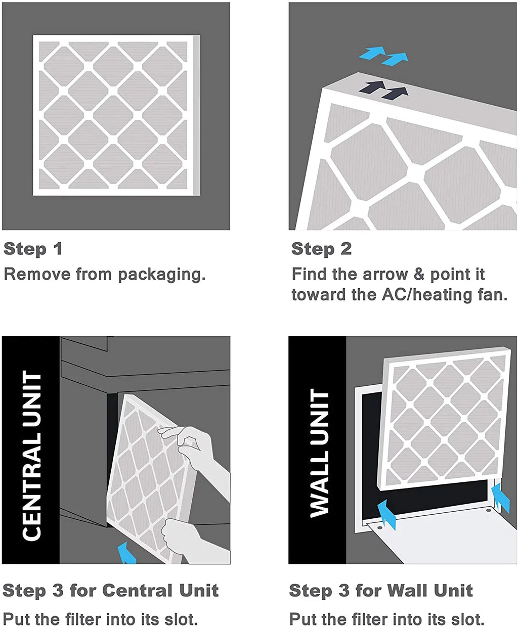 20X25x2  13 Pleated Air Filter, Furne Air Filter, 12 Pk (tual Size: 19 1/2"  24 1/2"  1 3/4")