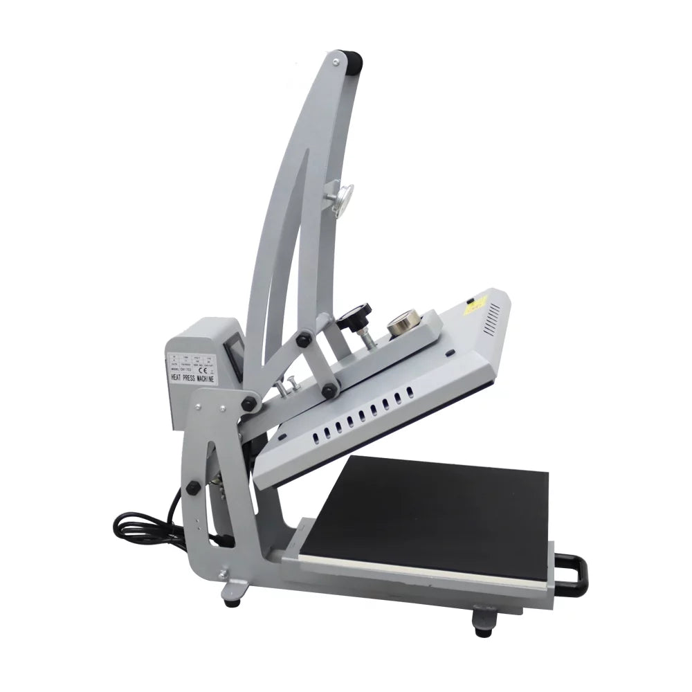 15x15in Heat Press Machine Magnetic Semi-Automatic Transfer for -Shirt Puzzle Pad Crafts
