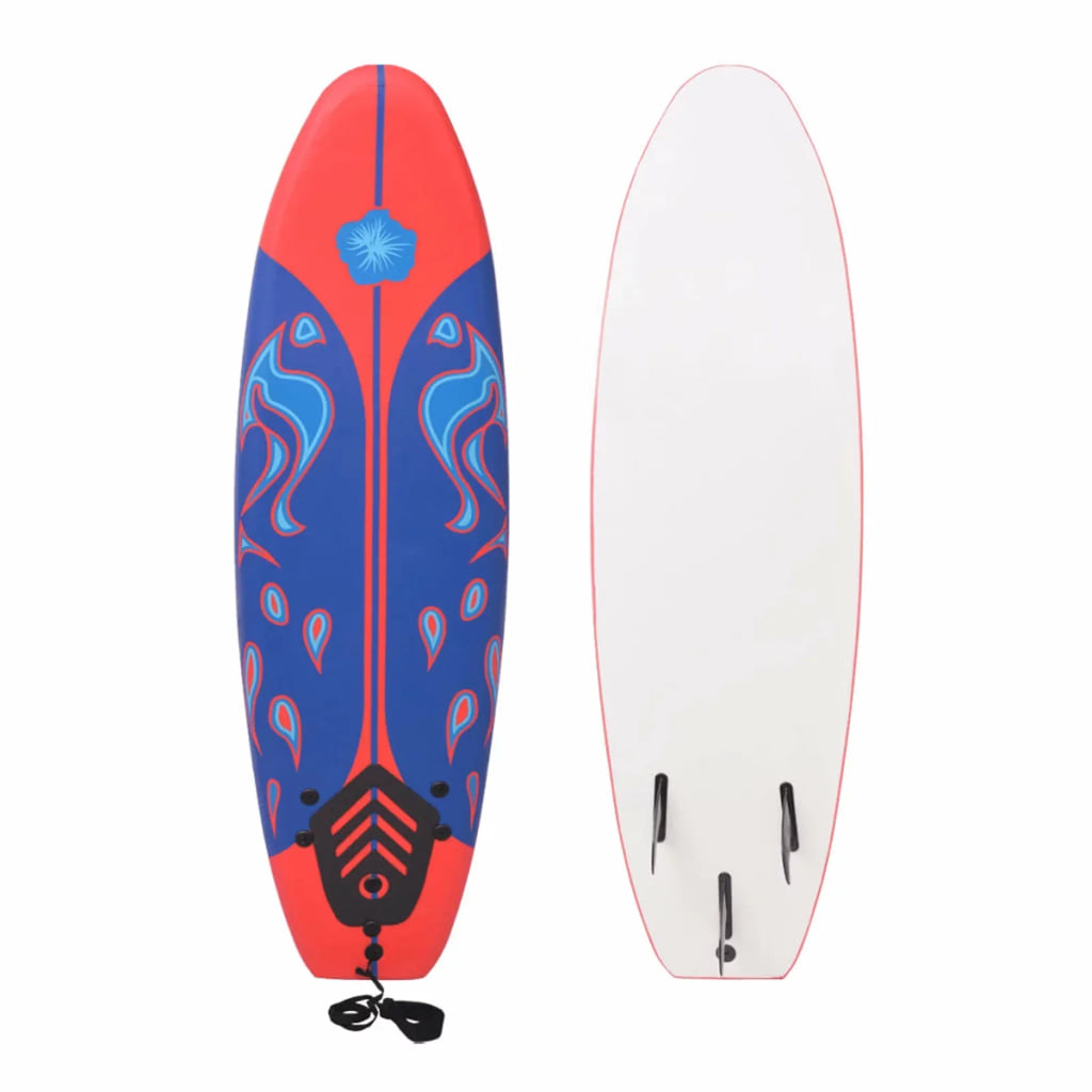 Anself Surfboard with Leash and  Fins, Beach Surfing Board Kit for Beginners Youth and Adults 66.9 x 18.4 x 3.1 Inches ( x  x )