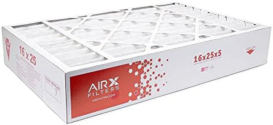 16X25x5  8   Furnace Air Filter Replacement For   , Dust 2-Pack, Made In The