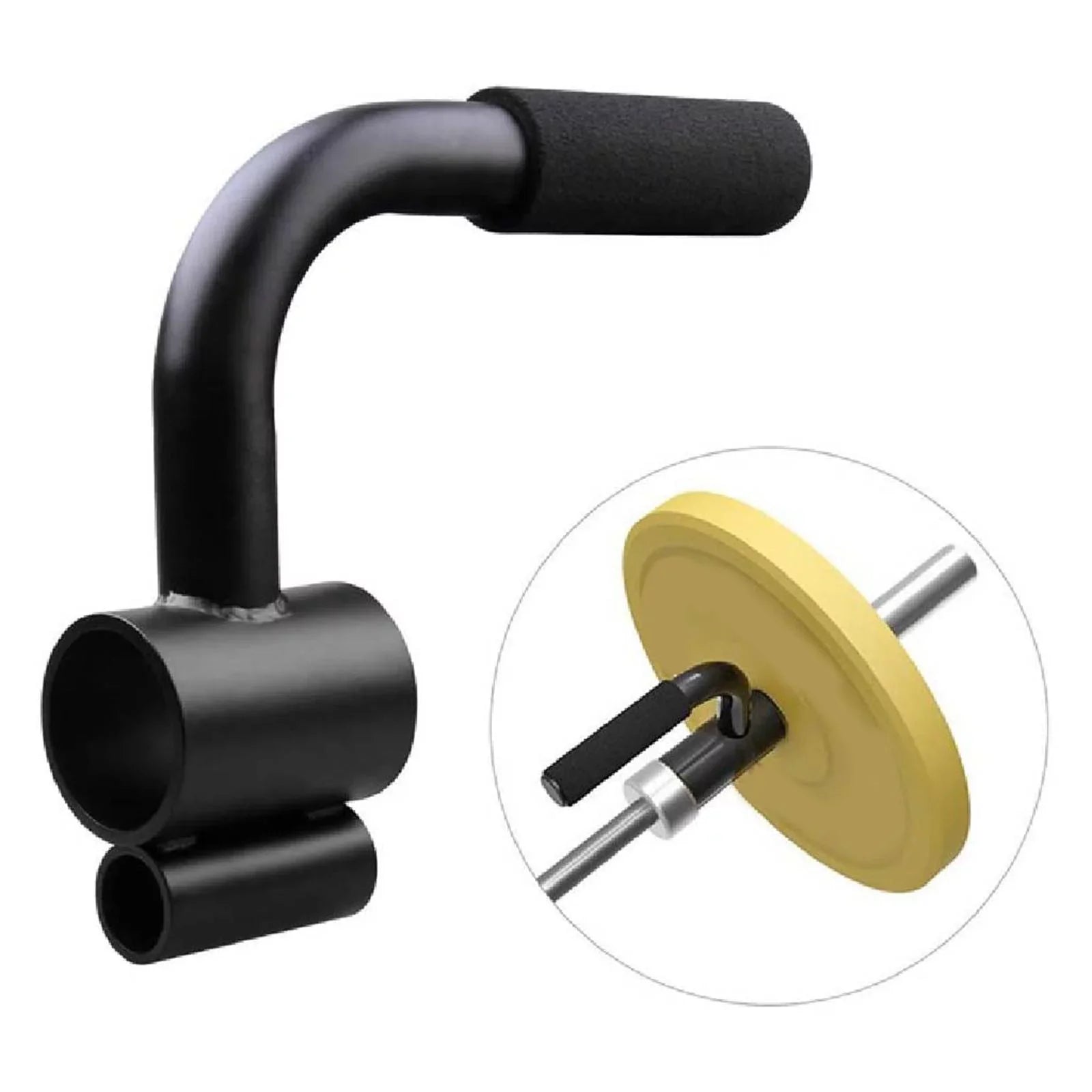 Row Landmine Attachmen Row Barbell Attachment Training Exercise Landmine Row Handle for Shoulders Full Body Triceps Hamstrings single handle