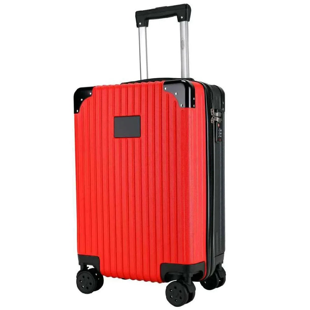 Red Stanford Cardinal Premium 21'' Carry-On Hardcase Luggage