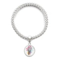 Watercolor Biscuits Bar Cones Ice Sliver Bracelet Pendant Jewelry Chain Adjustable Bangle