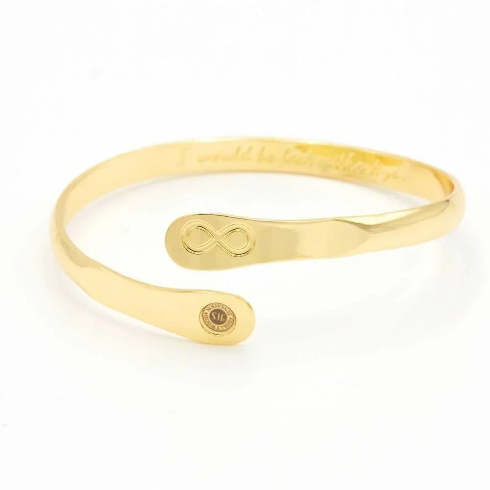 Friendship Bracelets, Infinity Bracelets, Best Friend Bracelets, Engraved Bracelets  would be lost without you- Infinity Sign