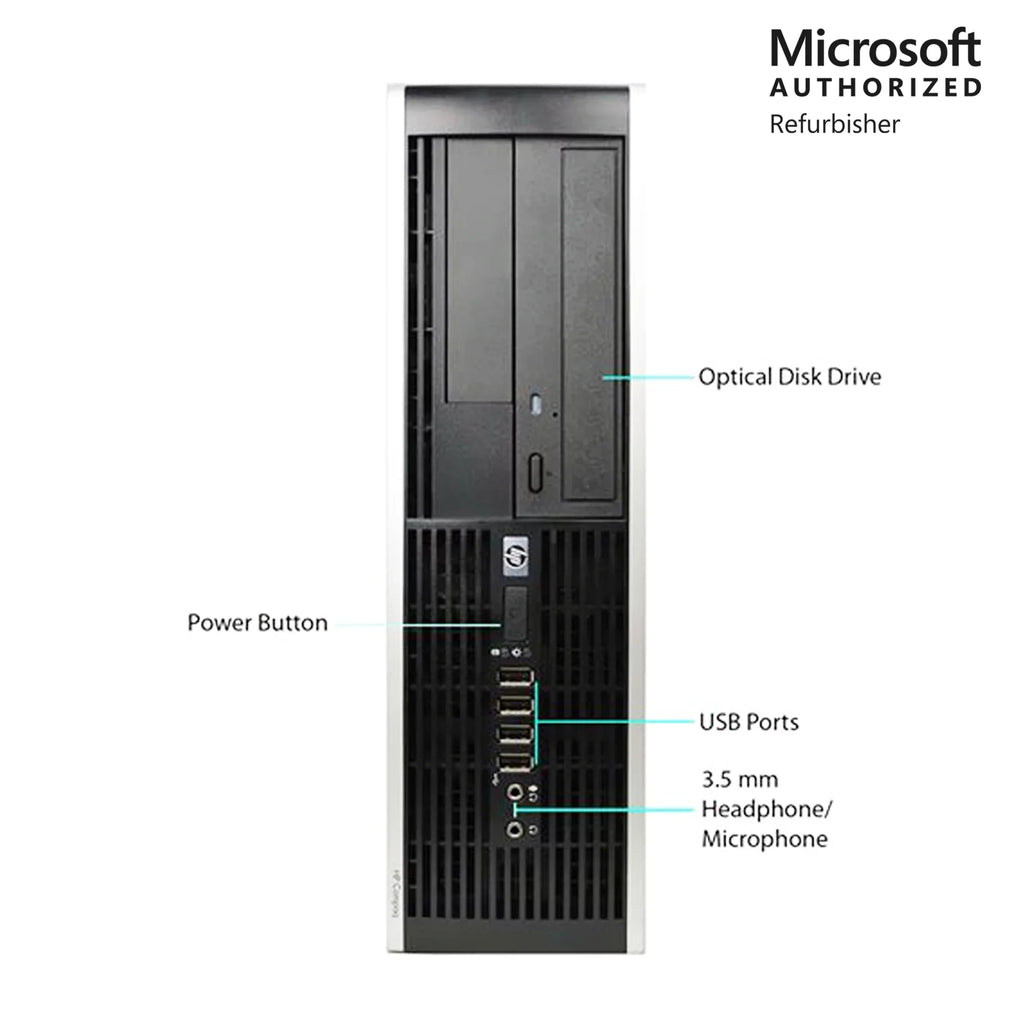 Hp Elite 8100  Core i5 3.2Ghz 8GB  960GB  WiFi Windows 10 Desktop Computer  - 1 Year Warranty