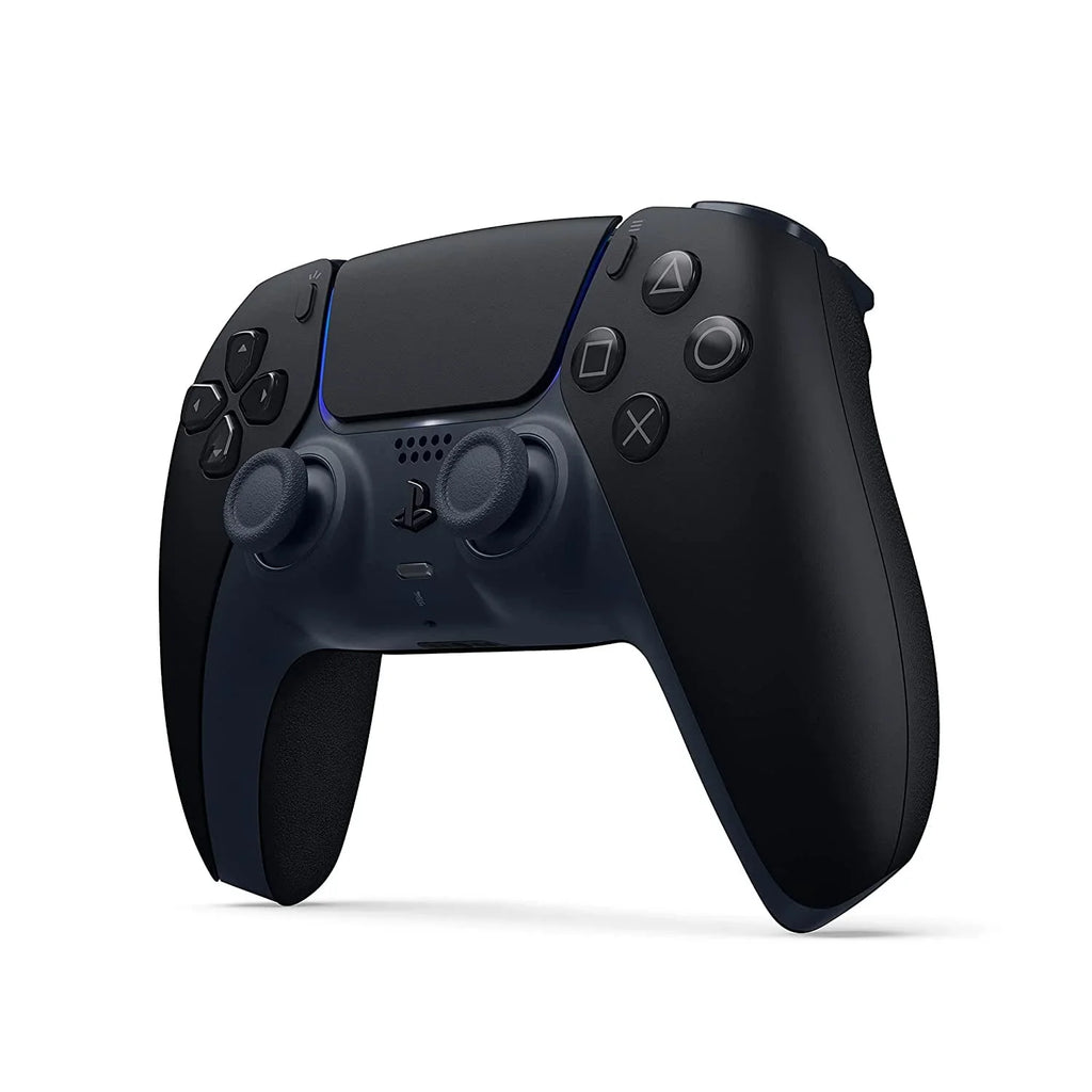 Sony Dual Sense Black Gaming Controller For  Console + Wired Earbuds   Bundle Like New