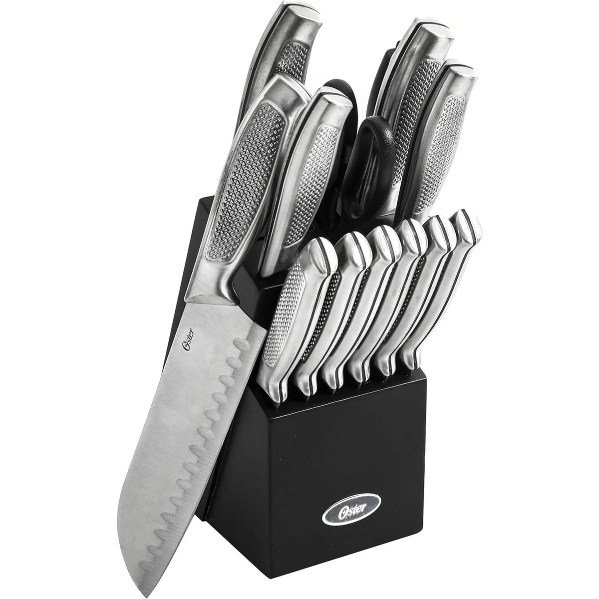 Oster Edgefield 14 pc Cutlery Set - Stainless Steel - 1.8/1.5 mm
