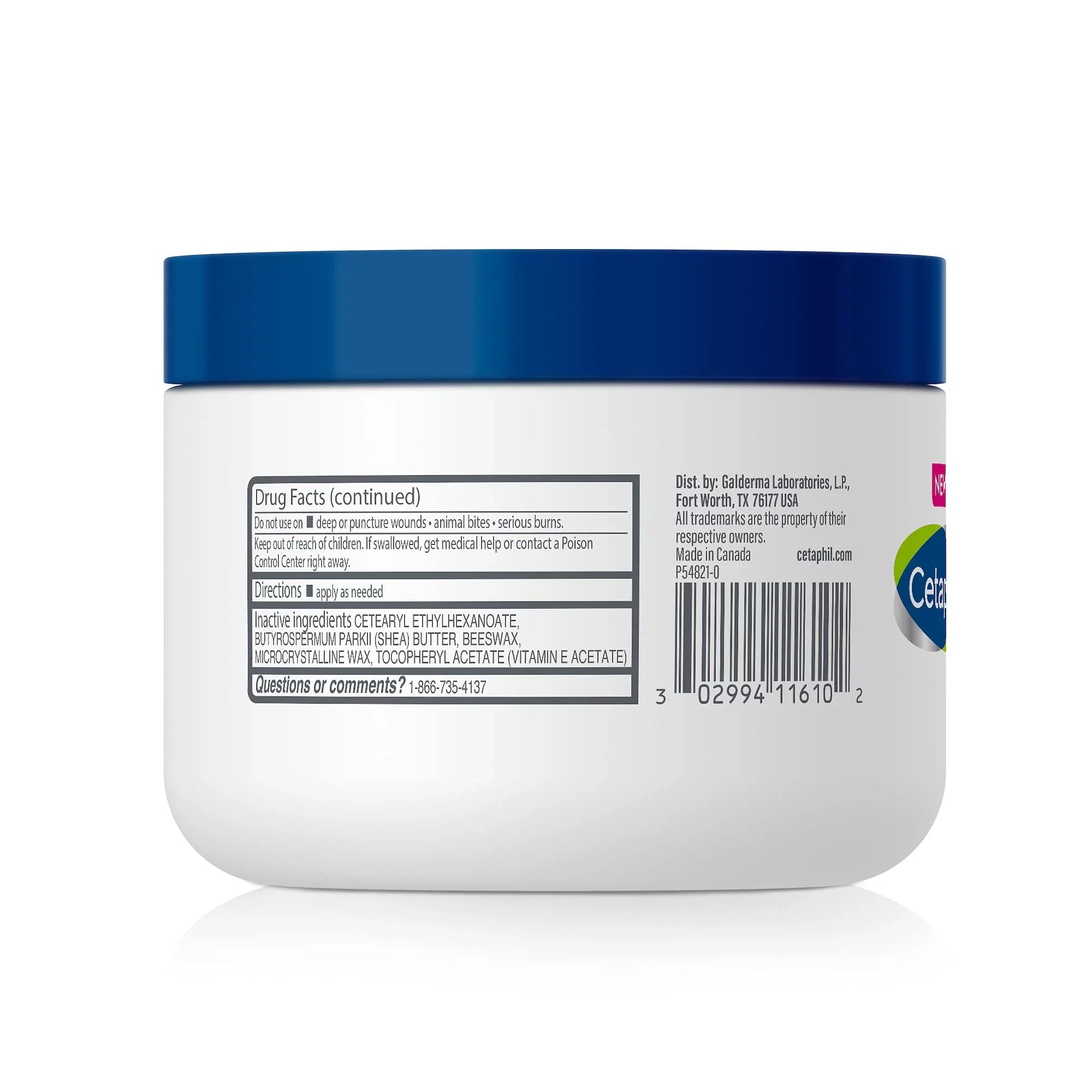 Cetaphil Healing Ointment 12 Oz Fragrance Free (Pack of 16)
