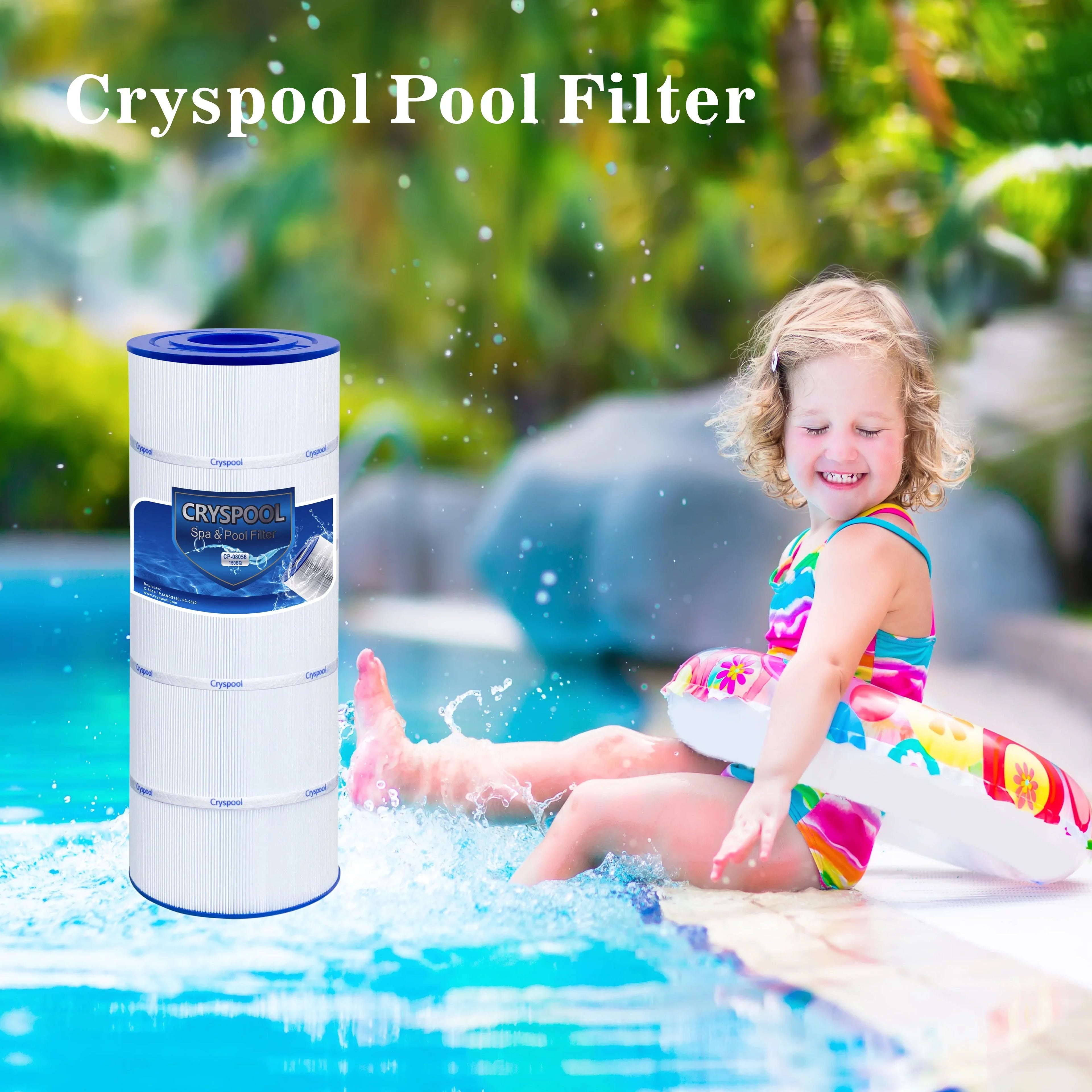 Pool Filter Compatible with Unicel -8414, Filbur -1287,,, 150 sq. Ft, 1 pack