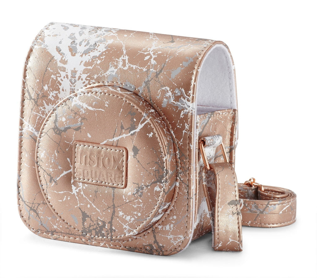 Fujifilm Instax Square  Camera Case, Blush Gold Marble